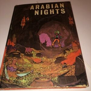 Arabian Nights Illustrated Book - 1970 - a collectible book for every child.